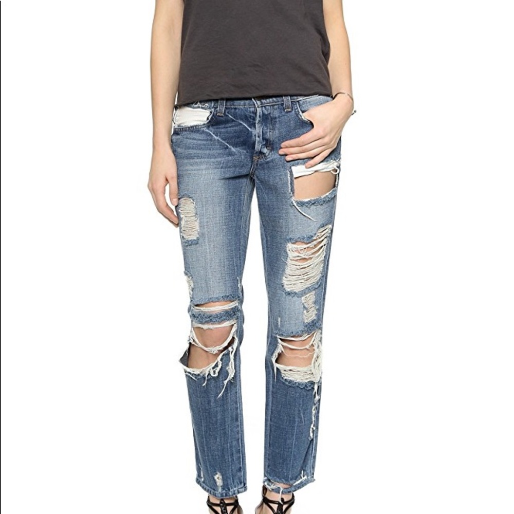 Joan slouchy straight jeans